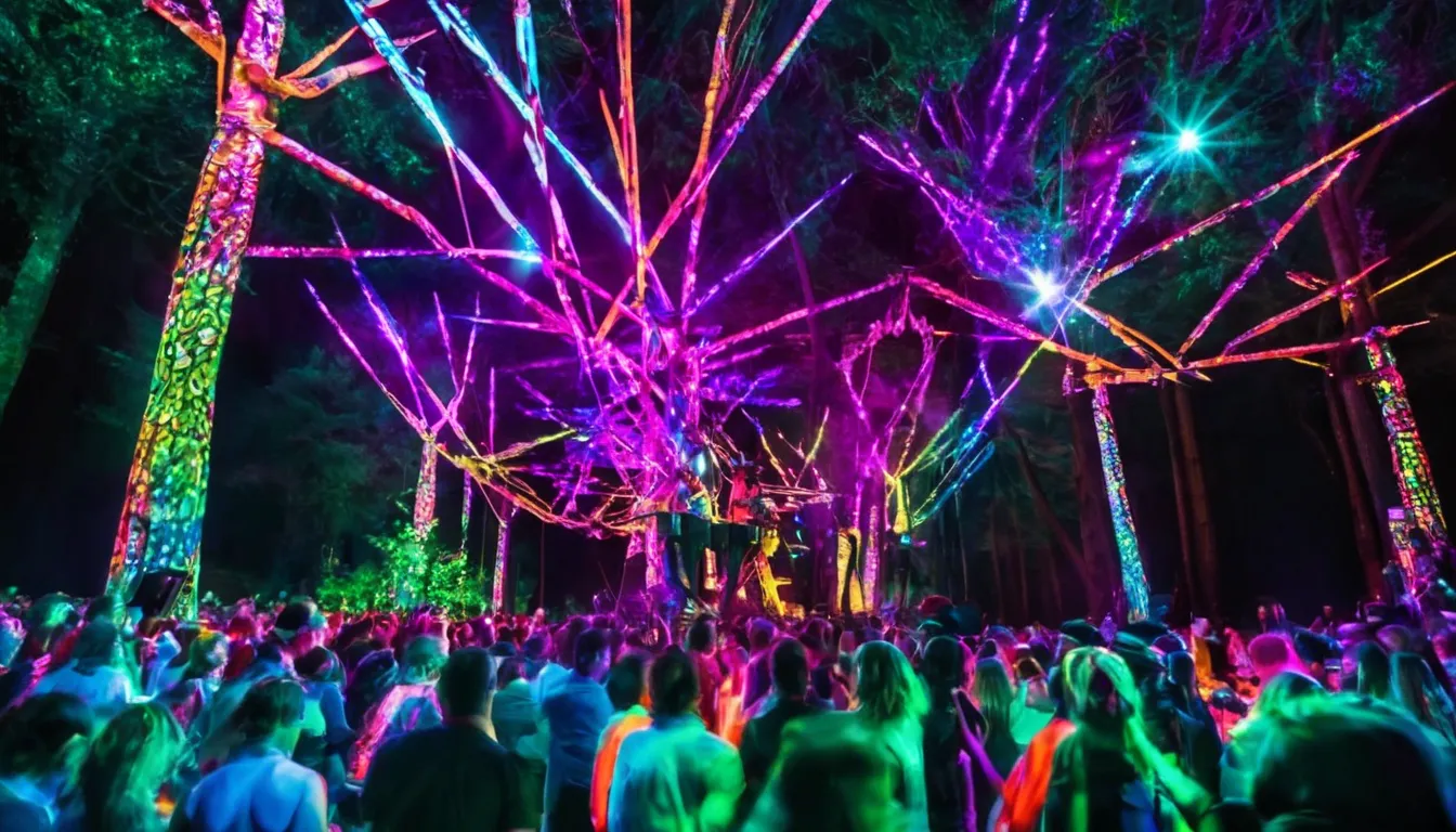 Dazzling Highlights Electric Forests Festival Entertainment